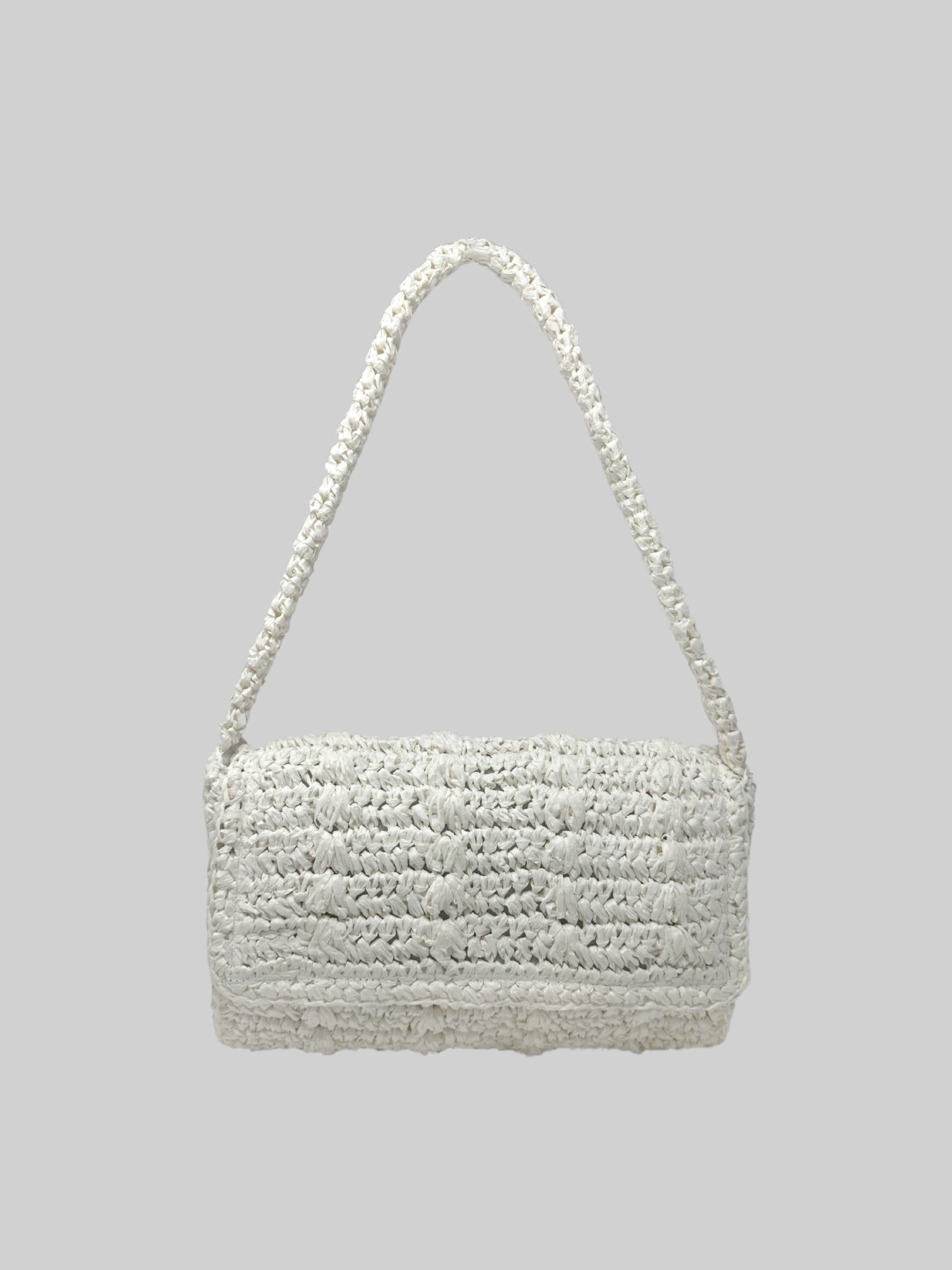 Cora Woven Straw Shoulder Bag - Vamp Official