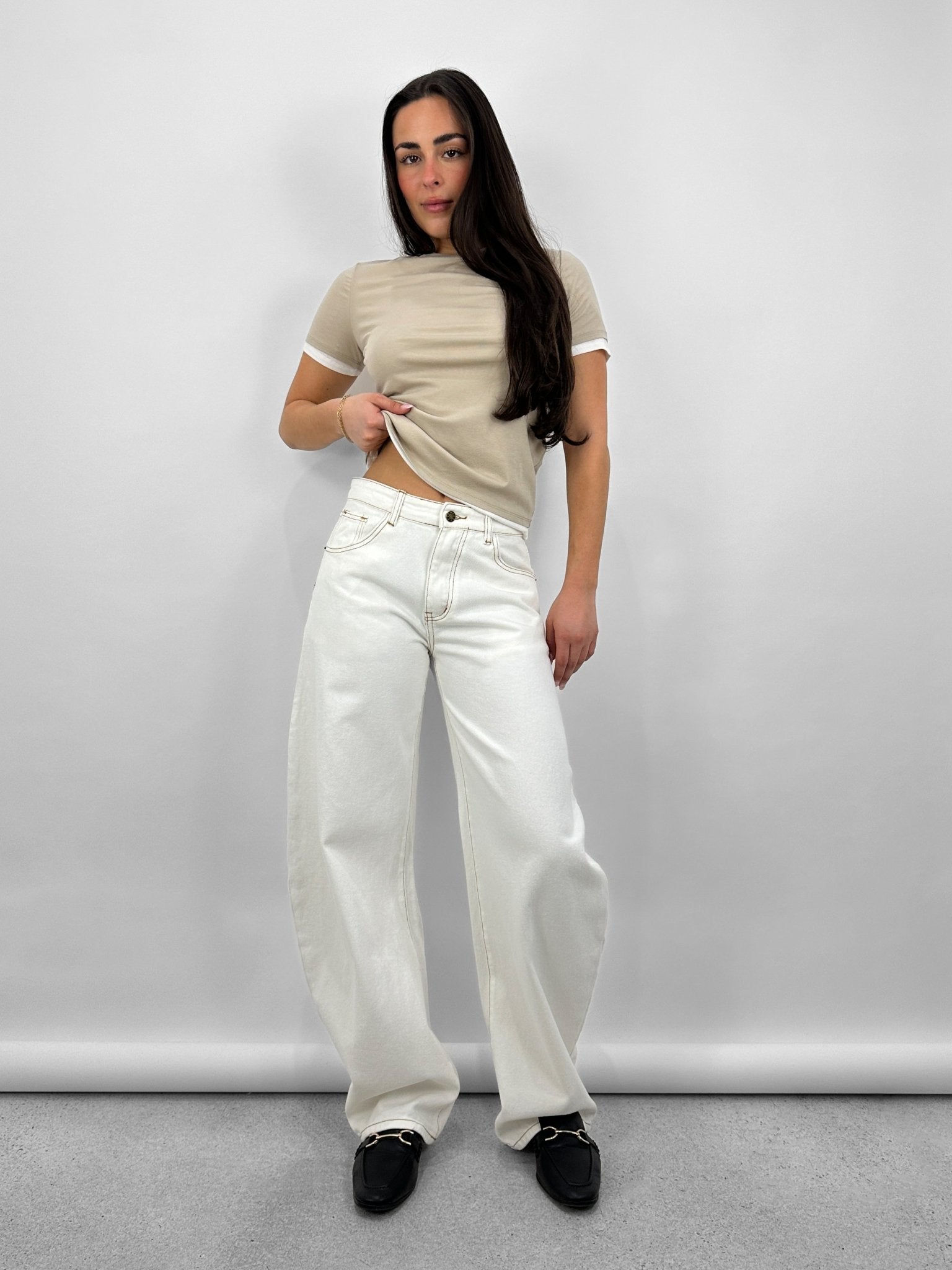 Horseshoe Barrel Leg Jeans - Vamp Official