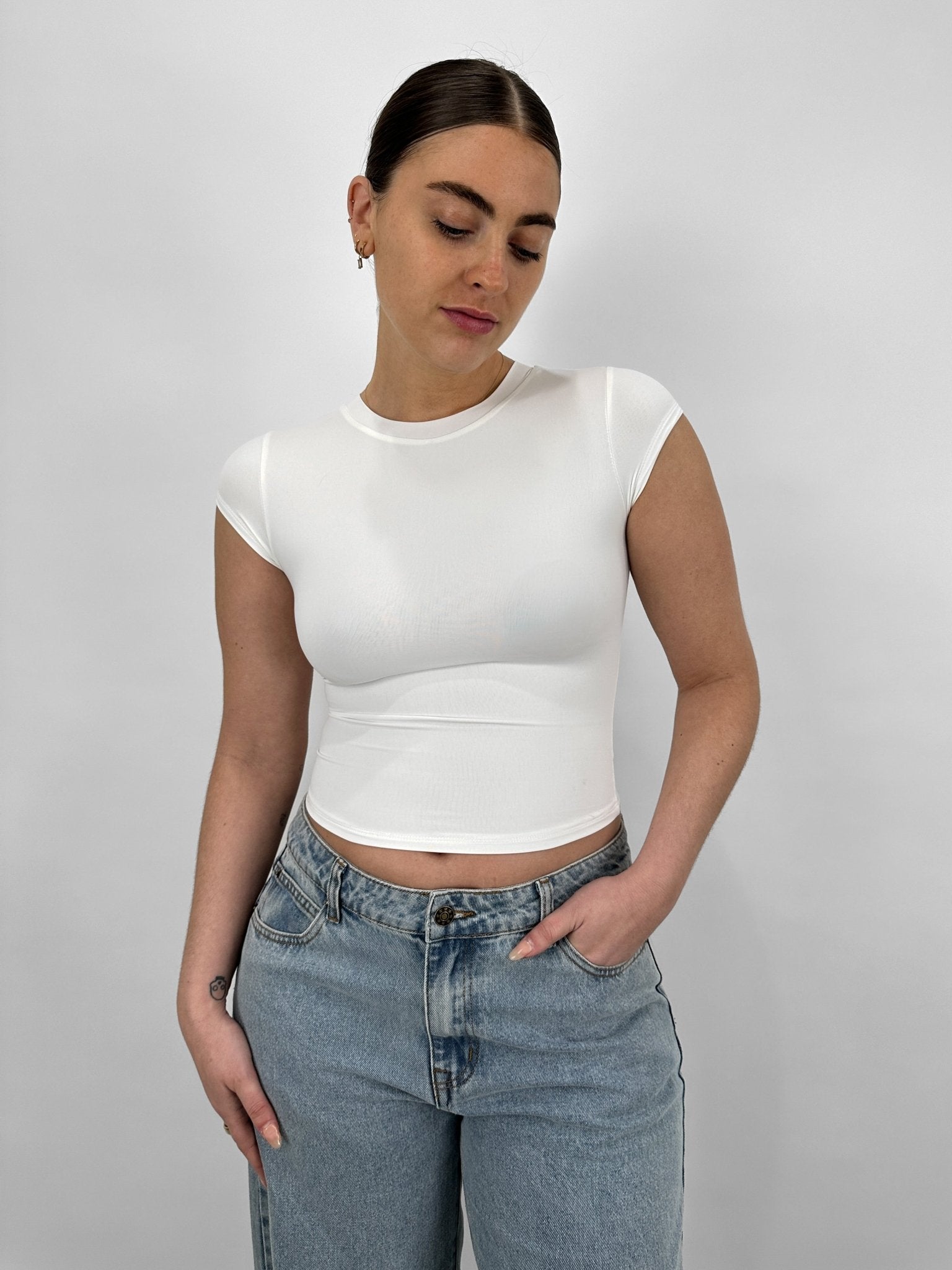 Cap Sleeve Crew Tee - Vamp Official