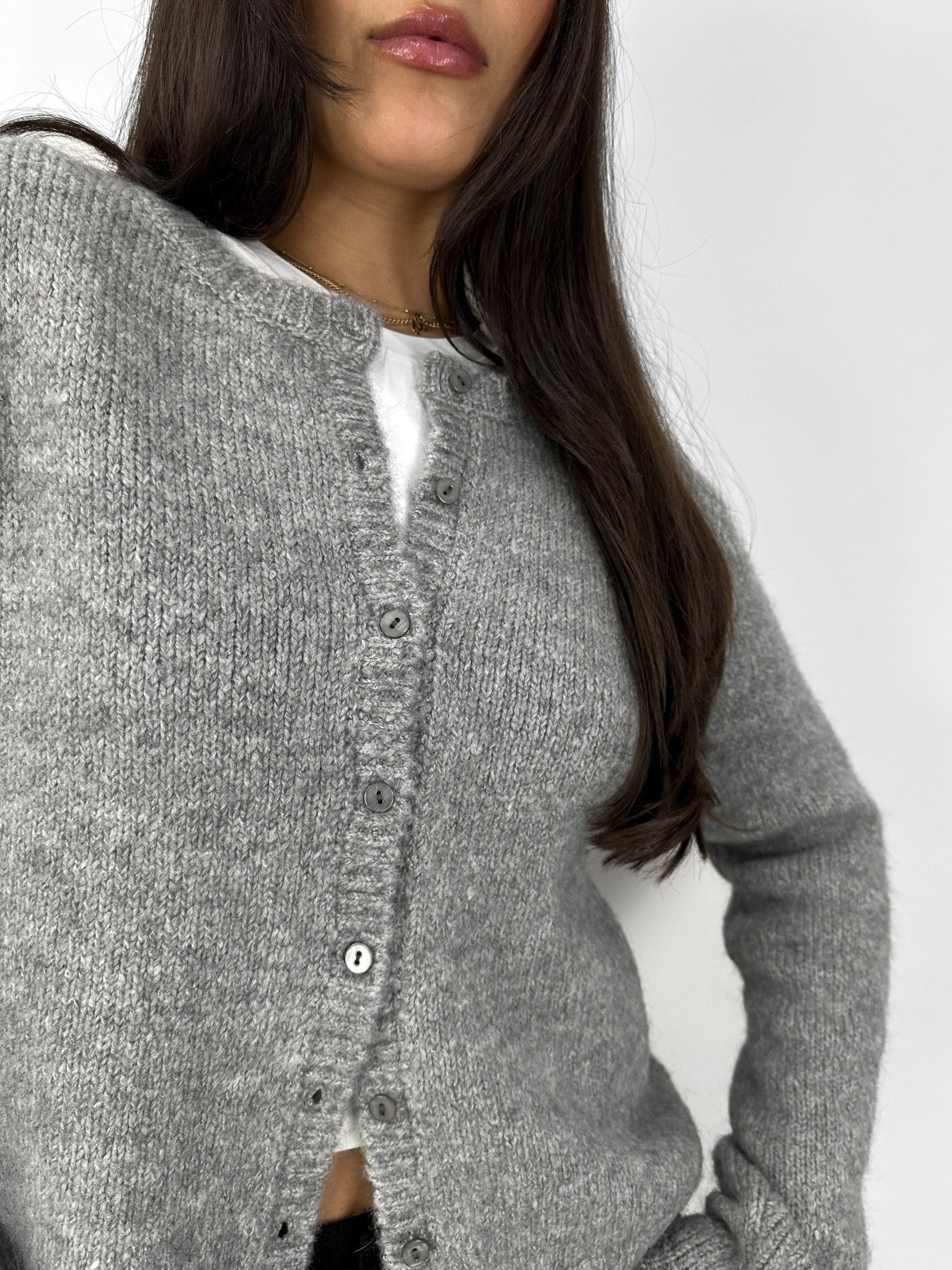 Classic Crew Knit Cardigan - Vamp Official