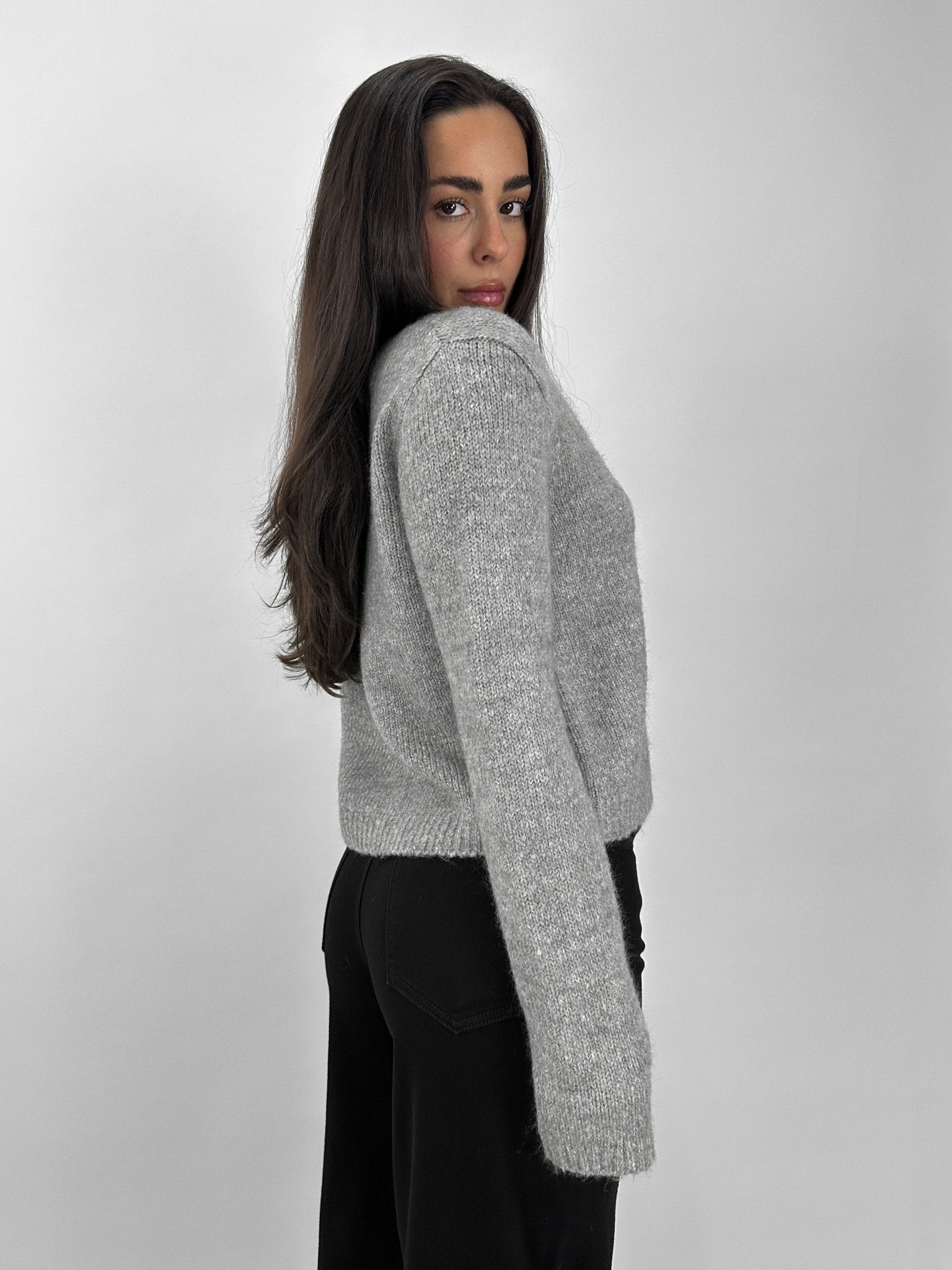 Classic Crew Knit Cardigan - Vamp Official