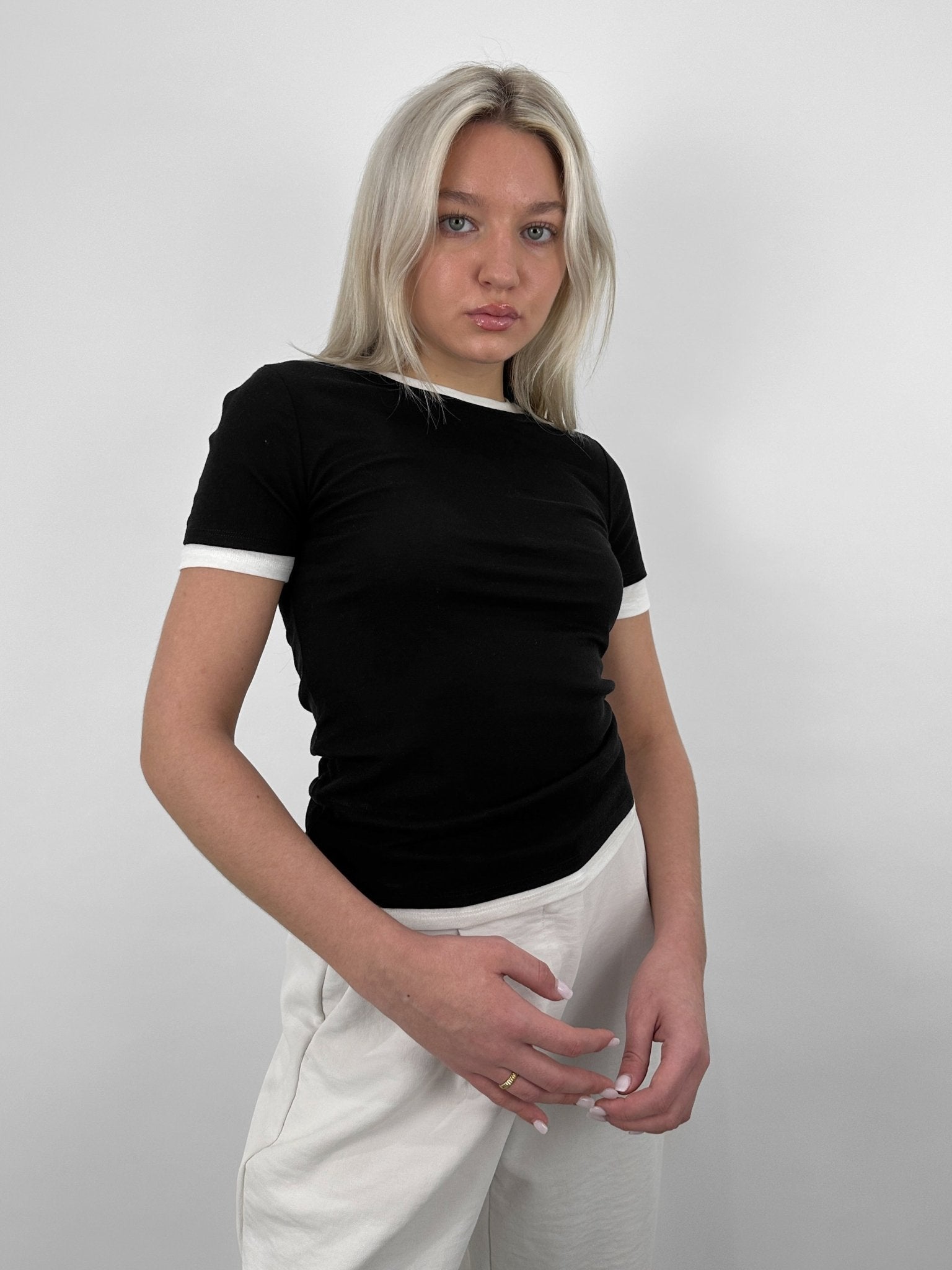 Double Layer Crewneck Tee - Vamp Official