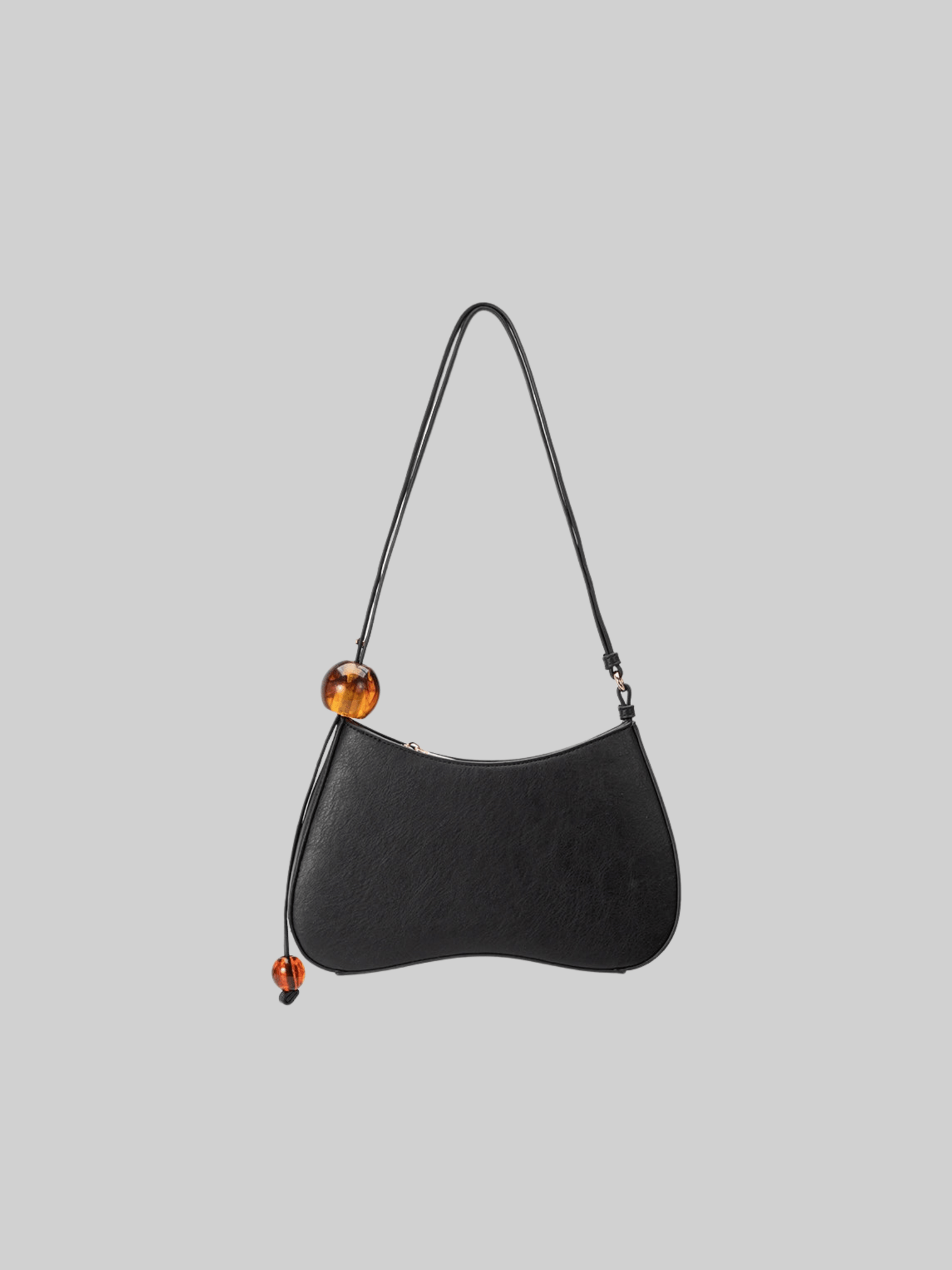 Elle Bead Detail Shoulder Bag - Vamp Official