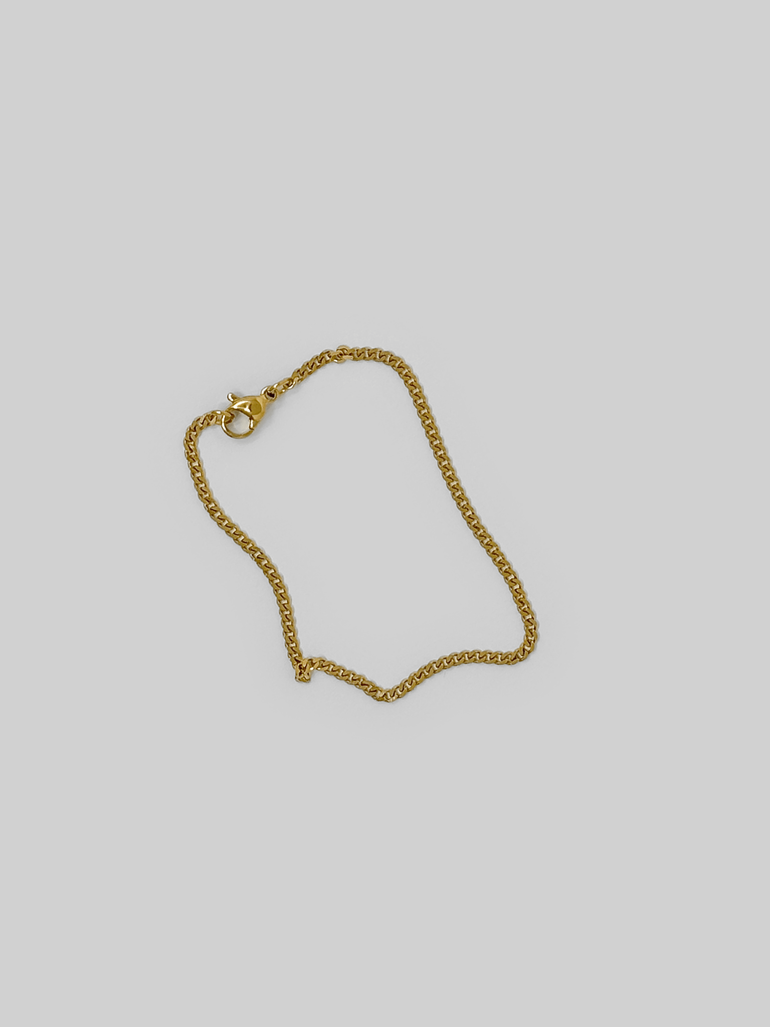 Thin Curb Chain Bracelet - Vamp Official