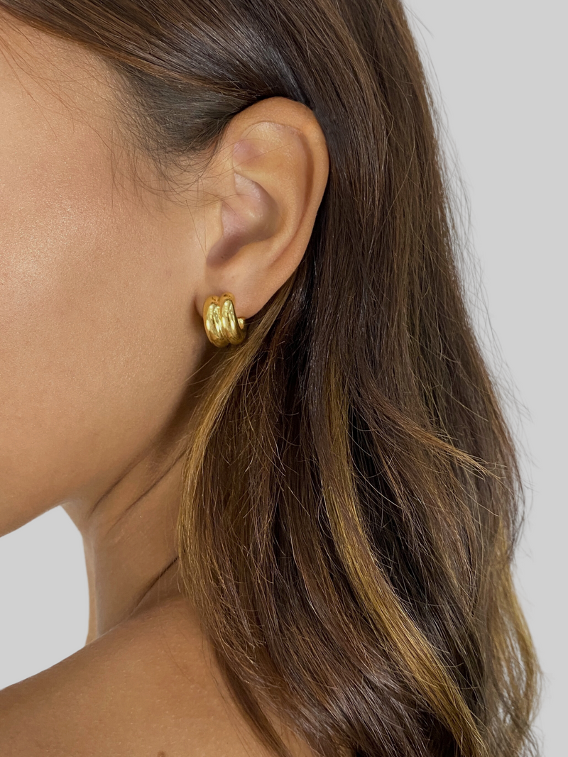 Double Banded Mini Hoops