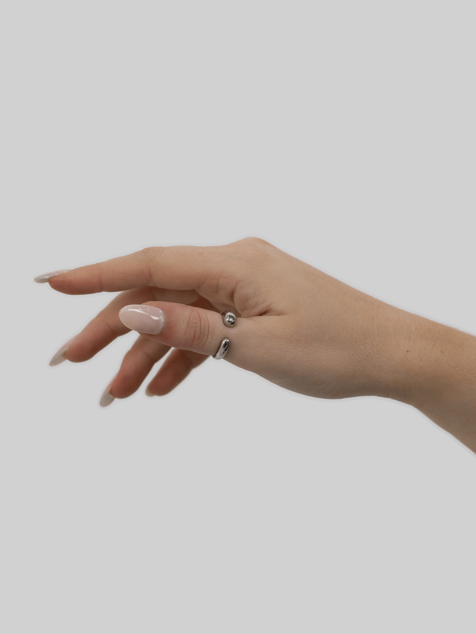 Asymmetrical Open Dome Ring - Vamp Official