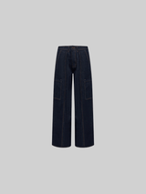 Baggy Wide Leg Cargo Jeans - Vamp Official