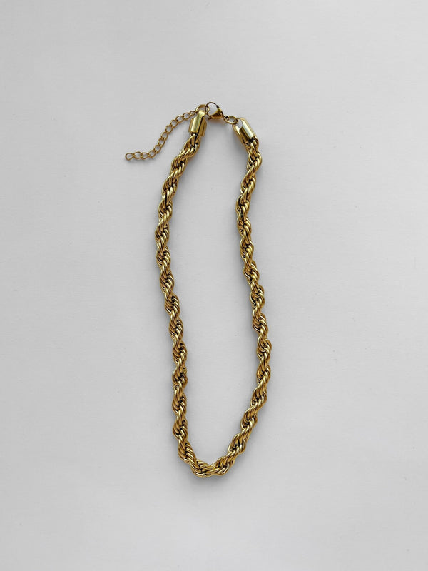 Chunky Twist Chain Necklace - Vamp Official