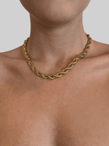 Chunky Twist Chain Necklace - Vamp Official