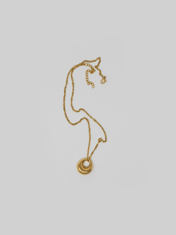 Crescent Bulb Pendant Necklace - Vamp Official