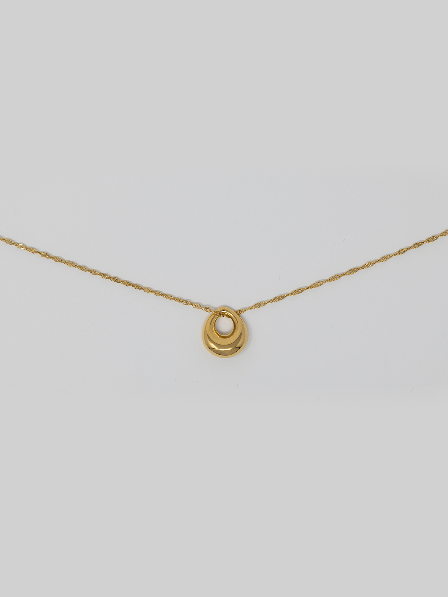 Crescent Bulb Pendant Necklace - Vamp Official