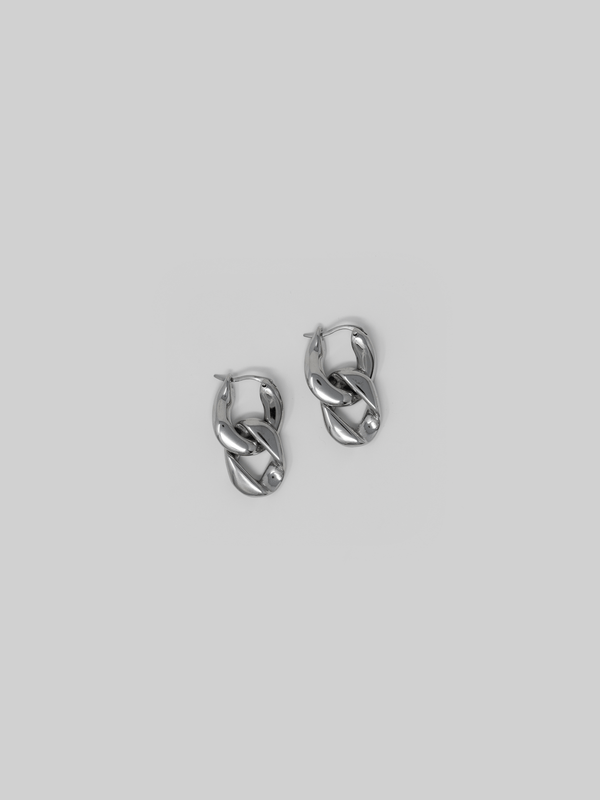 Curb Chain Link Earrings - Vamp Official
