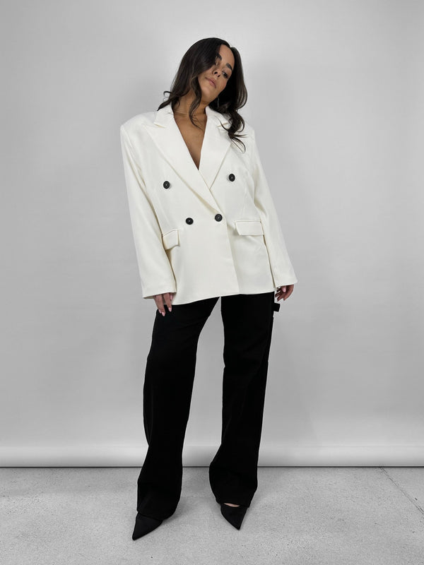 Femme Double Breasted Blazer - Vamp Official