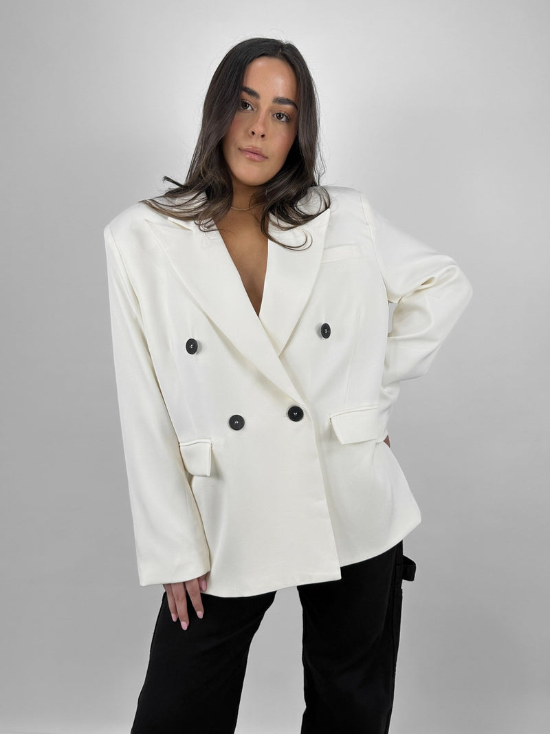 Femme Double Breasted Blazer - Vamp Official