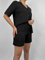 High Rise Knit Shorts - Vamp Official