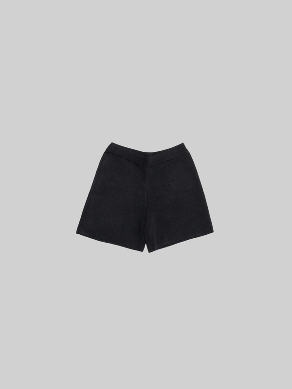High Rise Knit Shorts - Vamp Official
