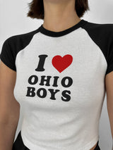 I Heart Ohio Boys Tee - Vamp Official