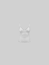 Lace Trim V Neck Tank - Vamp Official