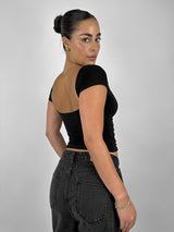 Low Back Classic Tee - Vamp Official