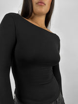 Low Back Long Sleeve Tee - Vamp Official