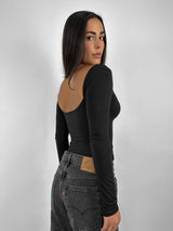 Low Back Long Sleeve Tee - Vamp Official