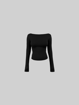 Low Back Long Sleeve Tee - Vamp Official