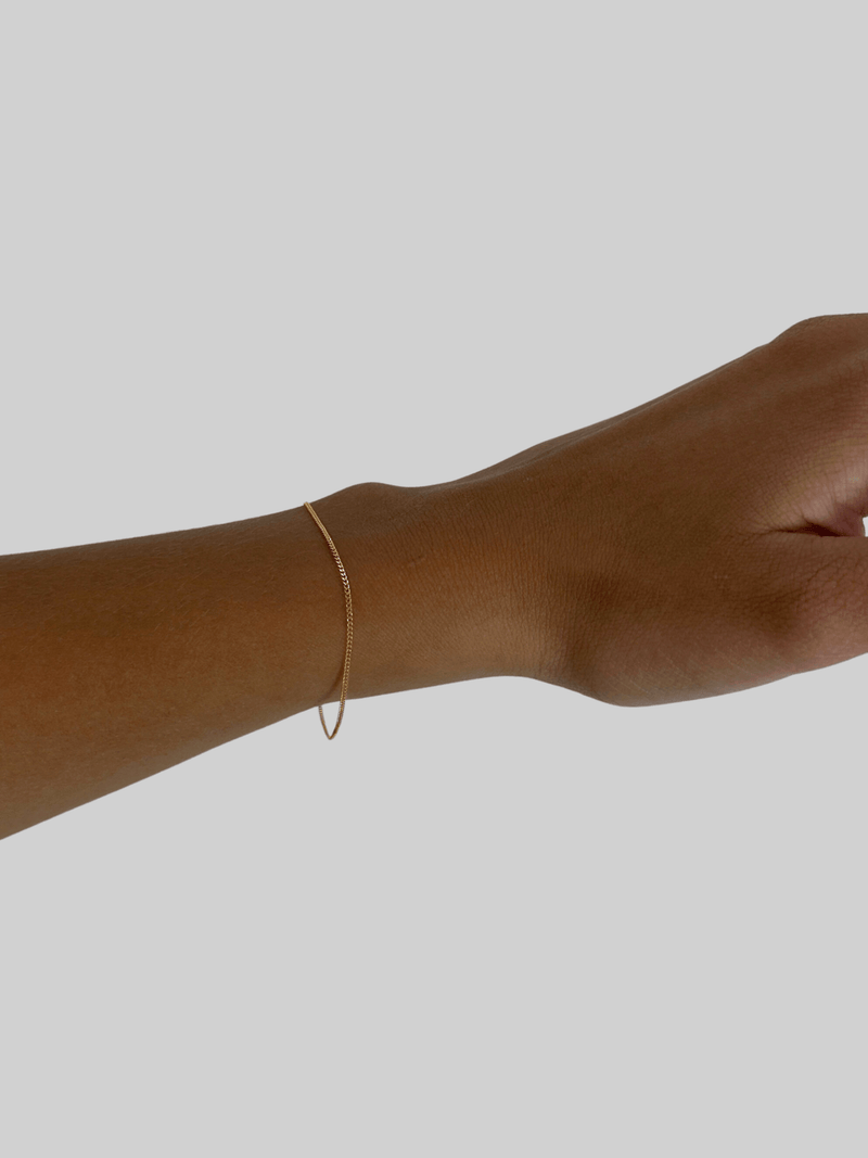Micro Curb Chain Bracelet - Vamp Official
