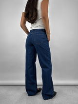 Mid Rise Relax Leg Jeans - Vamp Official