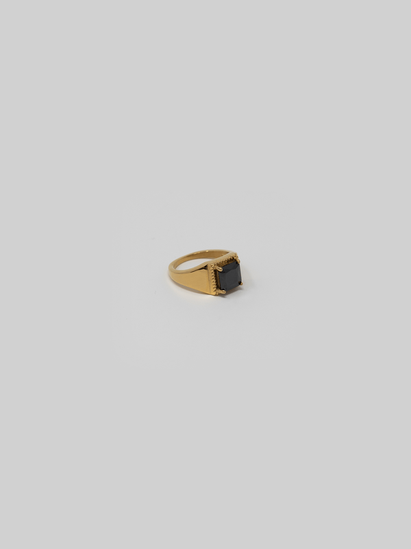 Midnight Gemstone Ring - Vamp Official