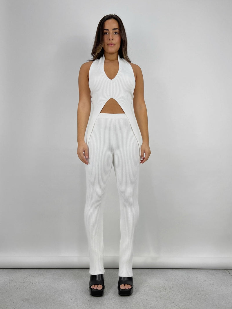 Mimi Ribbed Knit Pants - Vamp Official