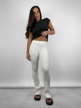 Mimi Ribbed Knit Pants - Vamp Official