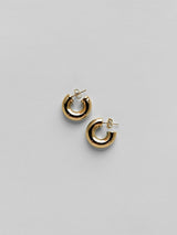 Mini Chunky Tube Hoops - Vamp Official