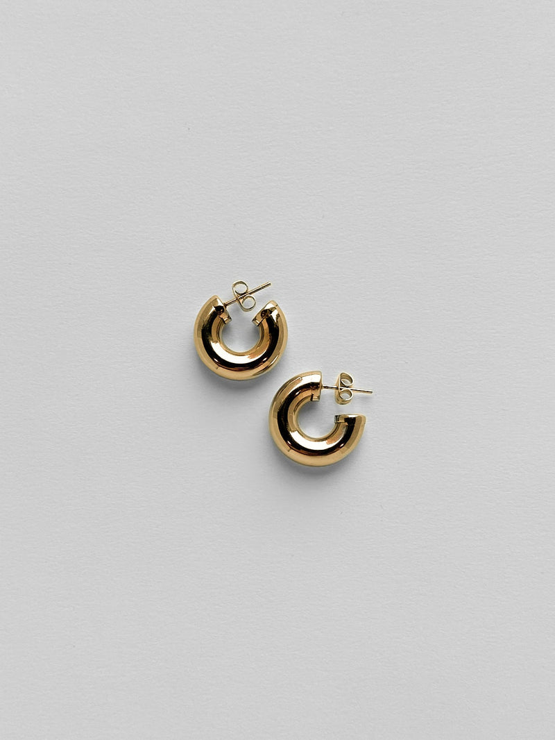 Mini Chunky Tube Hoops - Vamp Official