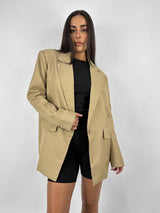 Monochrome Oversized Blazer - Vamp Official
