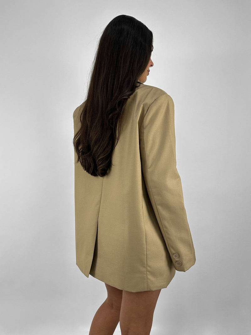 Monochrome Oversized Blazer - Vamp Official