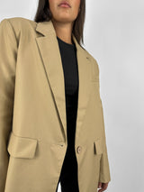 Monochrome Oversized Blazer - Vamp Official