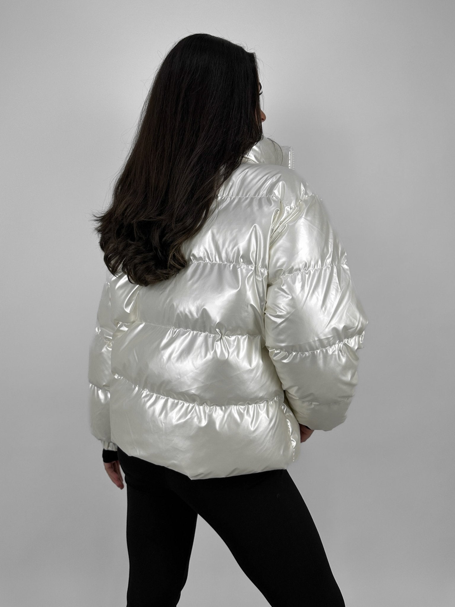 Pearl Sheen Puffer Coat - Vamp Official