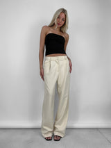 Relaxed Wide Leg Trousers - Vamp Official