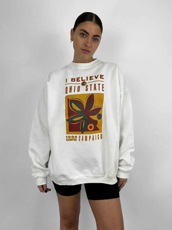 Revamp I Believe In Ohio State Crewneck - Vamp Official