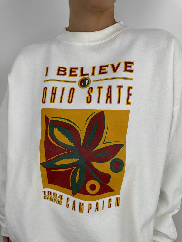 Revamp I Believe In Ohio State Crewneck - Vamp Official