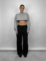 Revamp Mock Neck Ohio State Crop - Vamp Official