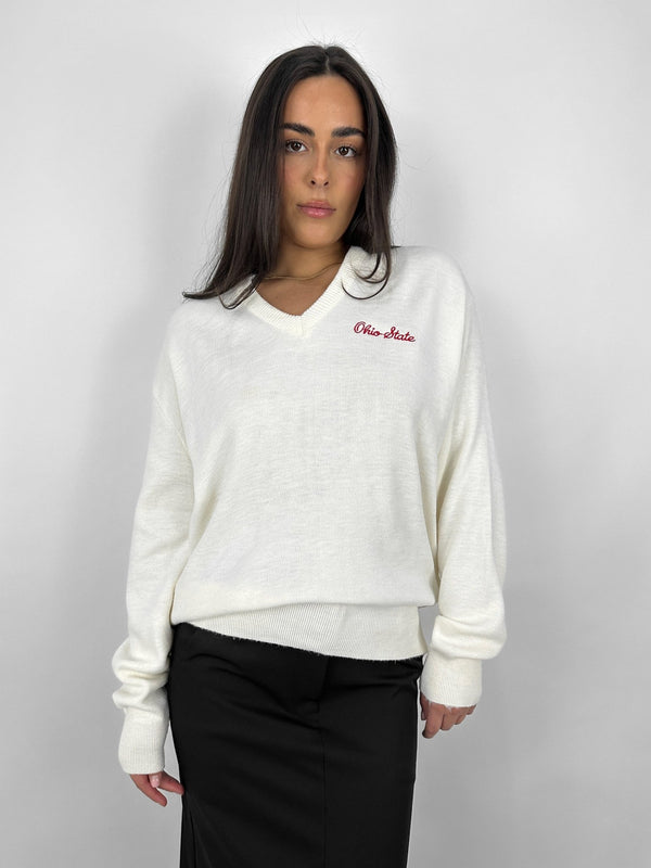 Revamp Ohio State Embroidered Sweater - Vamp Official