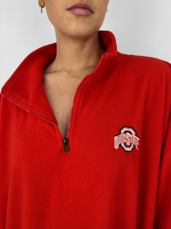 Revamp Ohio State Fleece Quarter Zip - Vamp Official