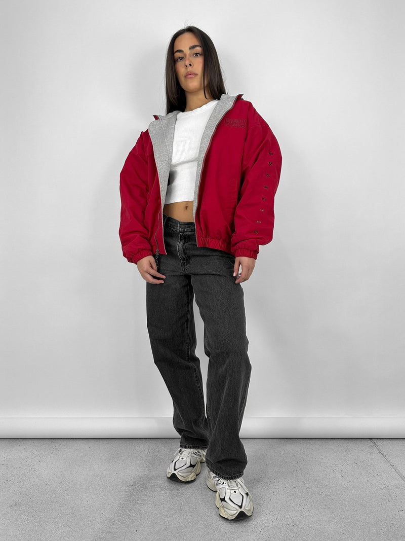 Revamp Ohio State Windbreaker Coat - Vamp Official