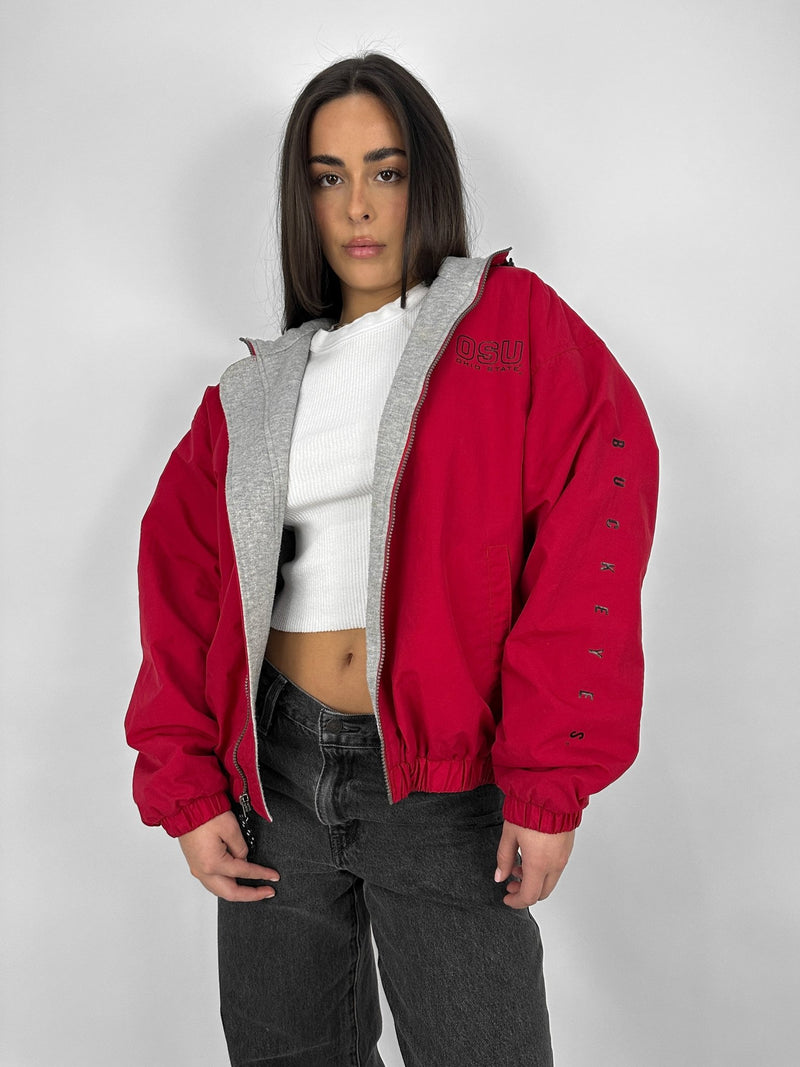 Revamp Ohio State Windbreaker Coat - Vamp Official