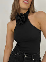 Rose Choker Halter Tank - Vamp Official