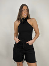 Rose Choker Halter Tank - Vamp Official
