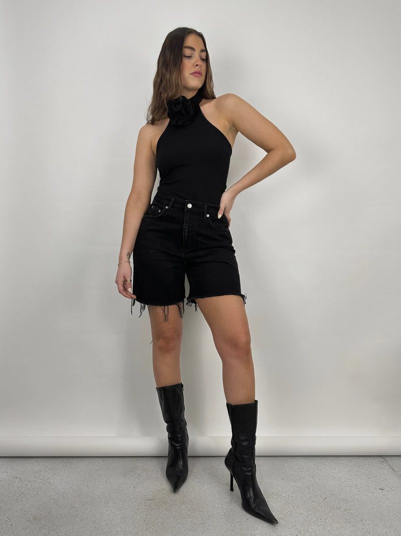 Rose Choker Halter Tank - Vamp Official