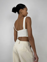 Sweetheart Textured Corset Top - Vamp Official