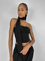Sweetheart Tube Top & Neck Scarf Set - Vamp Official